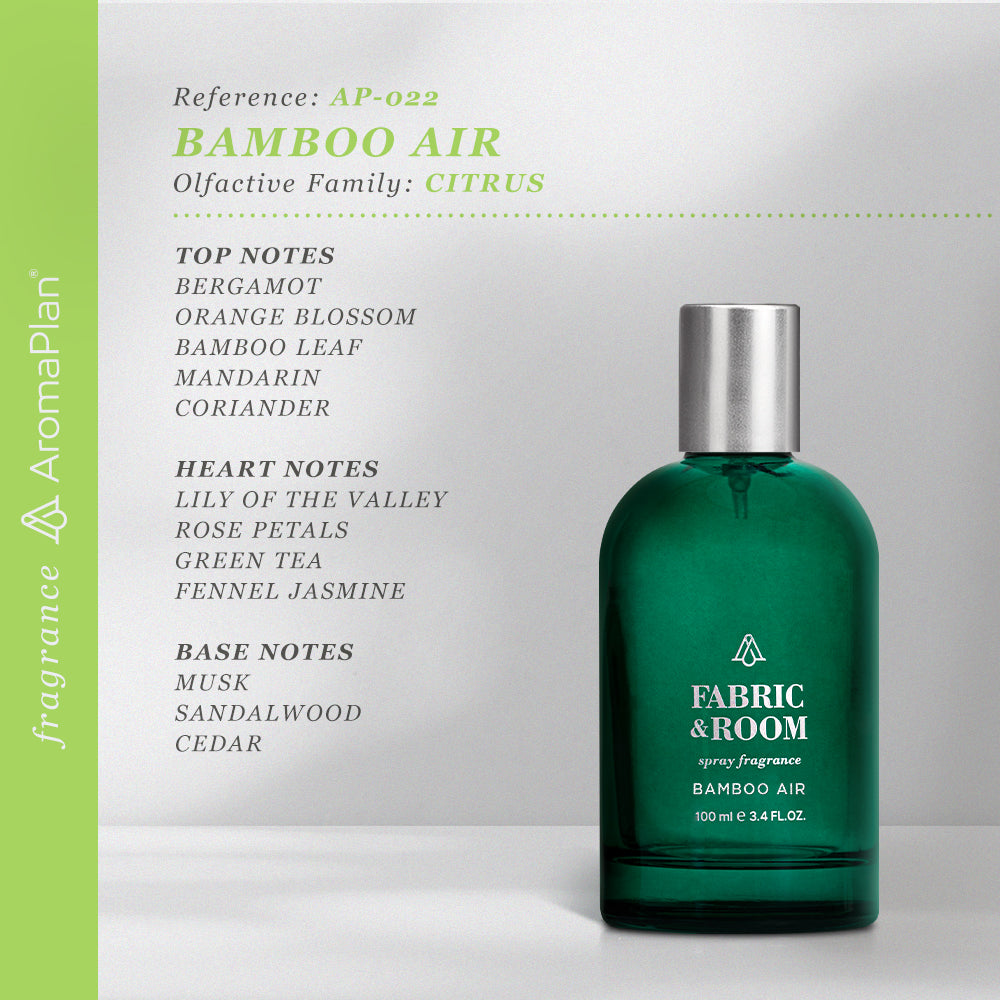 Fabric &amp; Room Spray - Bamboo Air Inspired by &quot;M.Martan Brazil&quot;: 100 ml ℮ 3.4 FL. OZ.